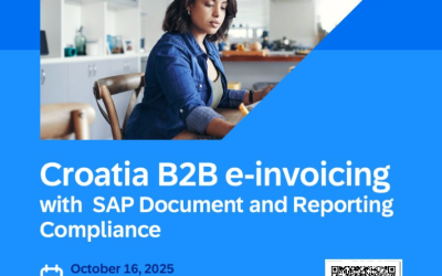 SAP webinar: Fiskalizacija 2.0  (e-Invoicing)